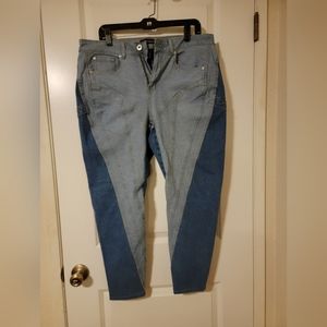 Women's Two-toned denim jeans